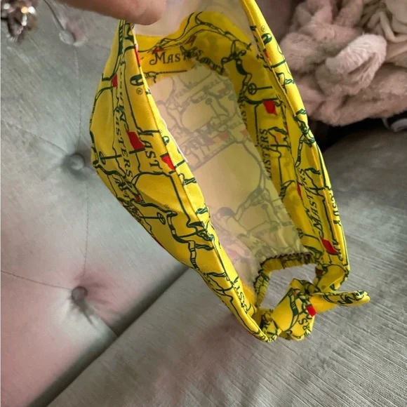 Masters Surgical hat with Green and Red Designs. - Picture 6 of 6